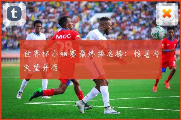 世界杯小组赛最终排名榜：惊喜与失望并存