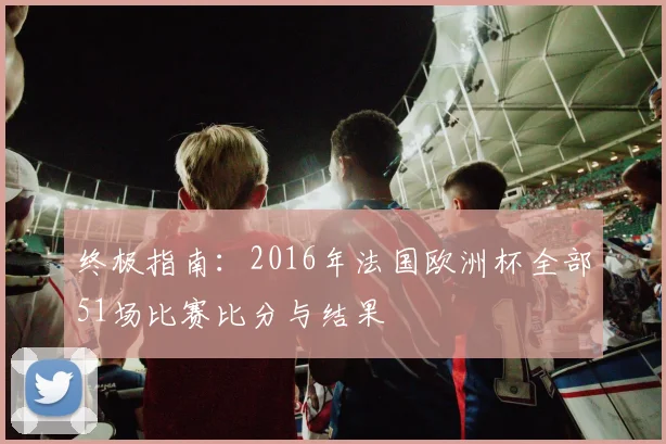 终极指南：2016年法国欧洲杯全部51场比赛比分与结果